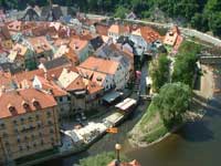 Second weir in Cesky Krumlov