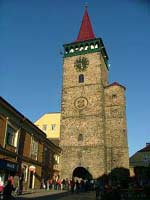 Valdice Gate tower in Jicin