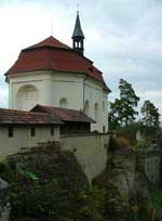 Baroque chapel at Valdstejn castle