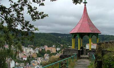 View over Karlovy Vary