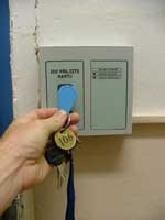 Electonic pass keys  to the UNi Hotel in Liberec