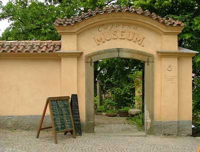 Gate to the museum teahouse