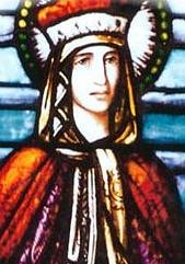 Saint Ludmila of  Mělník