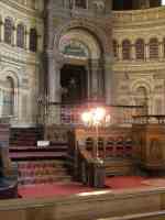 interior of the plzen synagogue