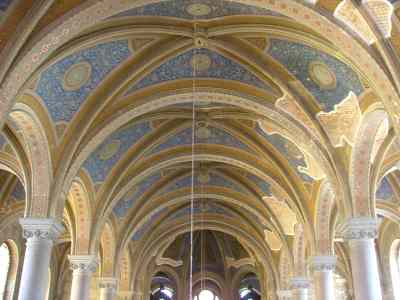Interior of the Plzen Synagogue