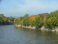 Ohre river near Terezin