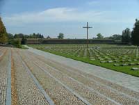 The National cemetery in front of the small fortress