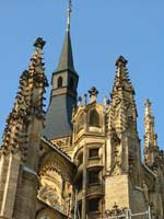 Spires of St Barbara's cathedral
