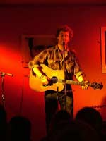 Glen Hansard performing at Cafe Kratochvile