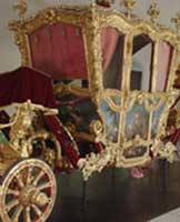 Archbishops' carriage in the Olomouc archdiocese museum