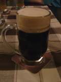 Dark beer at Saint Wenceslas brewery (svatovaclavsky pivovar) in Olomouc